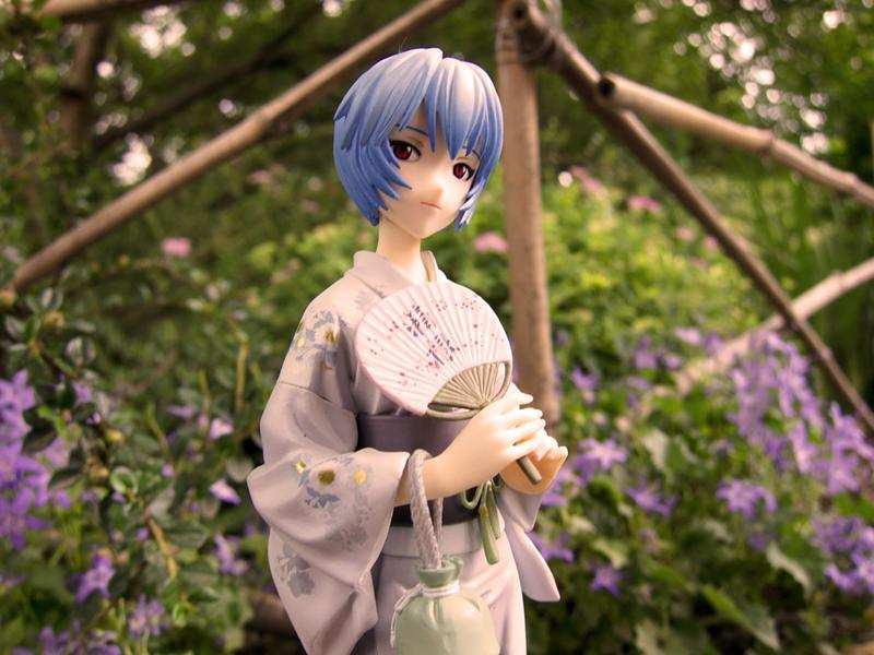Rei in ihrer Yukata